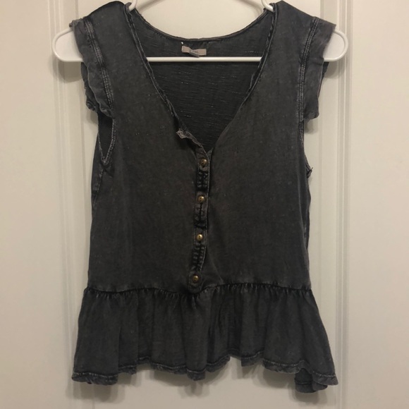 Drop waist peplum with artsy vibe - Picture 1 of 1